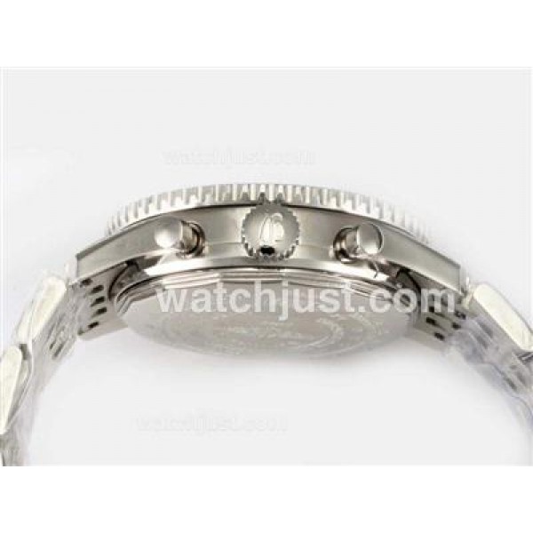 Breitling Navitimer Chronograph Swiss Valjoux 7750 Movement Black Dial With Number Marking