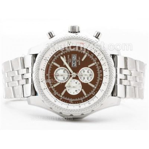 Breitling for Bentley GT Working Chronograph with Brown Dial S/S