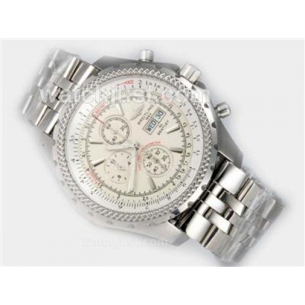 Breitling for Bentley GT Working Chronograph with White Dial
