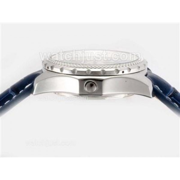 Breitling for Bentley GT Working Chronograph with Blue Dial and Strap-Deployment Buckle