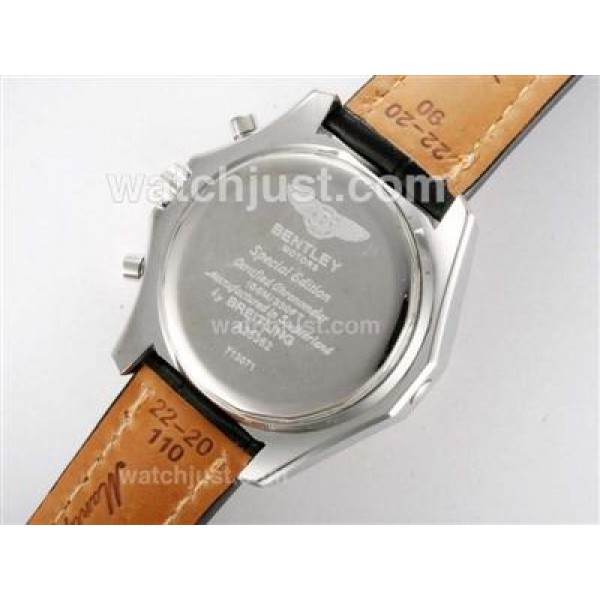Breitling for Bentley GT Working Chronograph with White Dial-Deployment Buckle