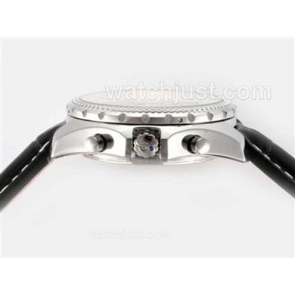 Breitling for Bentley Working Chronograph with Blue Dial-Deployment Buckle
