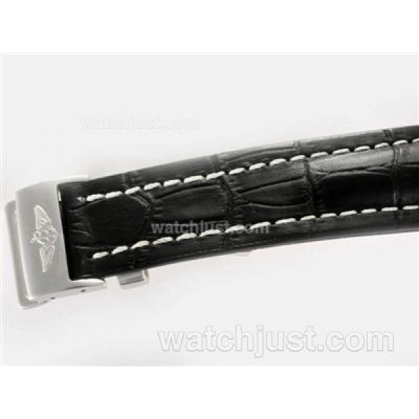 Breitling for Bentley Working Chronograph with Blue Dial-Deployment Buckle