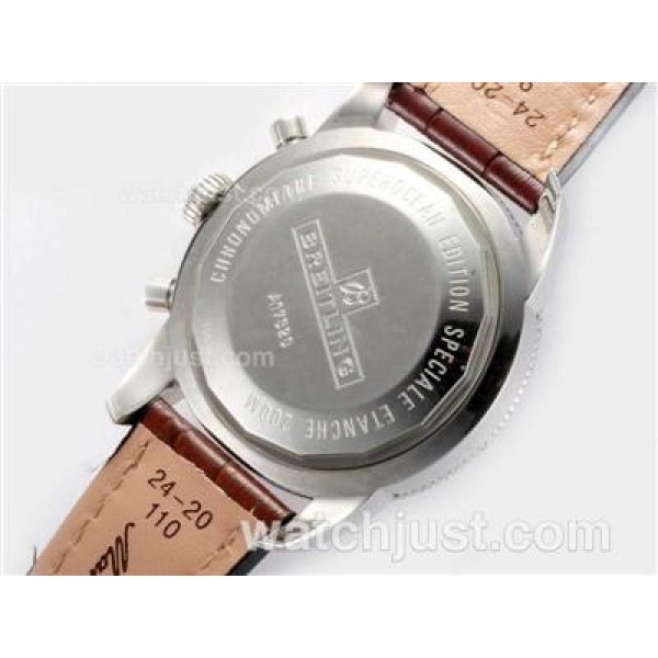 Breitling Superocean Heritage Chrono Swiss Valjoux 7750 Movement with Brown Dial-28800bph