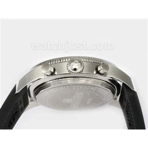 Breitling Superocean Heritage Chrono Swiss Valjoux 7750 Movement with Brown Dial-Rubber Strap