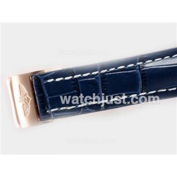 Breitling for Bentley GT Working Chronograph Rose Gold Case with Blue Dial