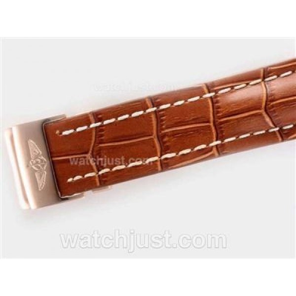 Breitling for Bentley GT Working Chronograph Rose Gold Case with White Dial