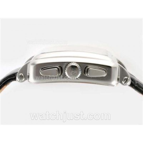 Franck Muller Conquistador Chronograph Lemania Movement with Black Dial-White Marking