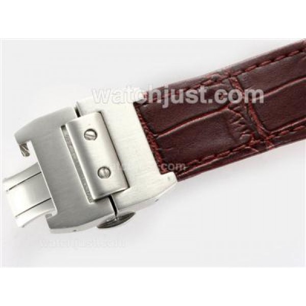 Cartier Santos 100 Automatic with White Dial