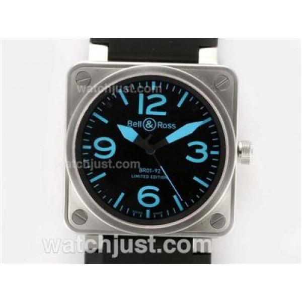 Bell & Ross BR 01-92 Swiss ETA 2892 Movement-Blue Marking 46x46mm