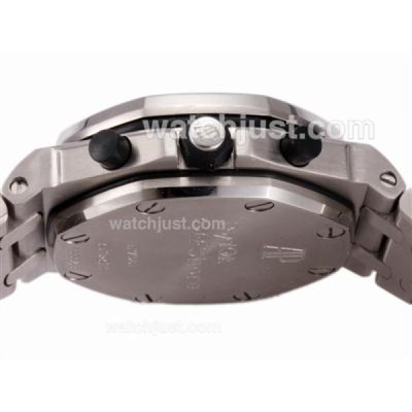 Audemars Piguet Royal Oak Chronograph Swiss Valjoux 7750 Movement with Blue Dial