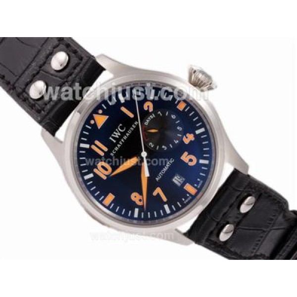 IWC Big Pilot 7 Days Working Power Reserve Automatic with Orange Marking-21,600bph