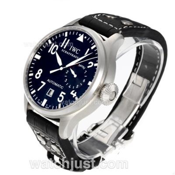 IWC Big Pilot 7 Days Working Power Reserve Automatic with Black Dial-21,600bph