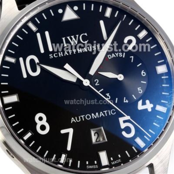 IWC Big Pilot 7 Days Working Power Reserve Automatic with Black Dial-21,600bph