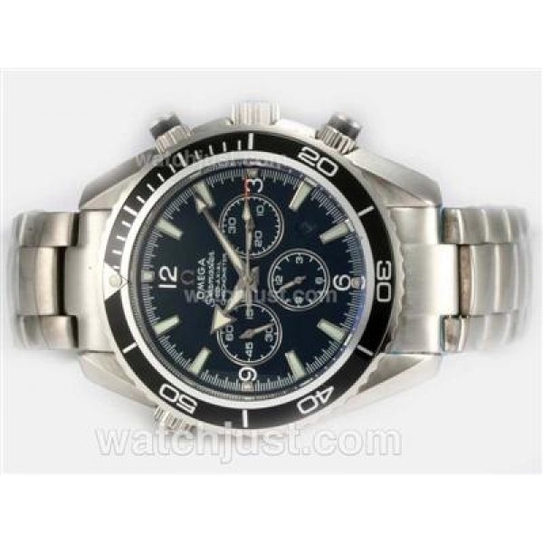 Omega Seamaster Planet Ocean Automatic-Same Chassis As 7750-High Quality