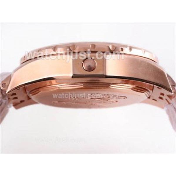 Breitling for Bentley Motors T Automatic Full Rose Gold with White Dial