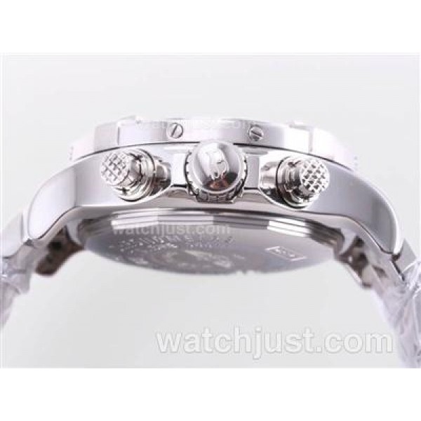 Breitling Skyland Avenger Chrono Swiss Valjoux 7750 Movement with Gray Dial-AR Coating