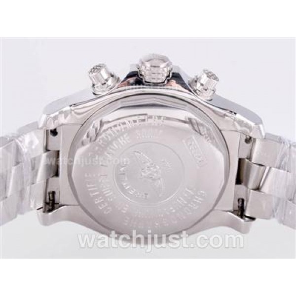 Breitling Skyland Avenger Chrono Swiss Valjoux 7750 Movement with Gray Dial-AR Coating