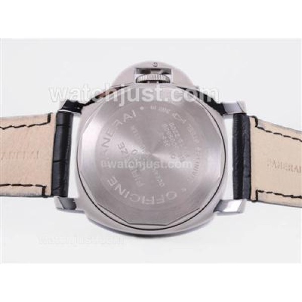 Panerai PAM088 Luminor GMT With Swiss Valjoux 7750 Movement Black Dial-28,800bph