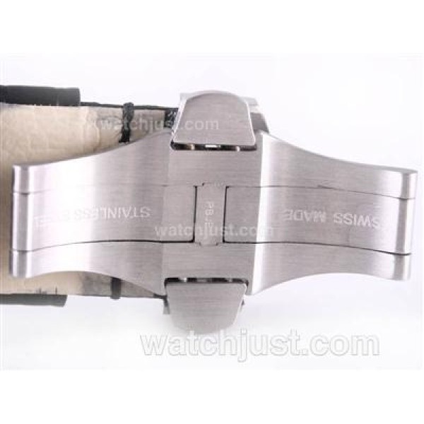 Panerai PAM088 Luminor GMT With Swiss Valjoux 7750 Movement Black Dial-28,800bph