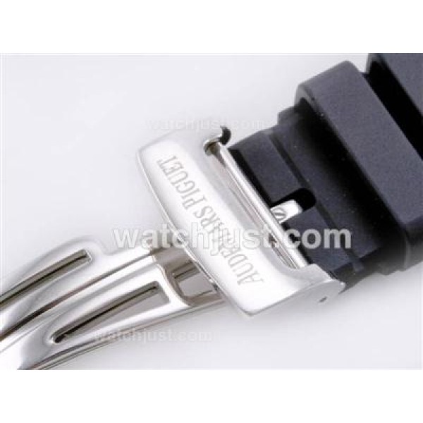 Audemars Piguet Rubber Strap with Deployment Buckle For 7750 Version