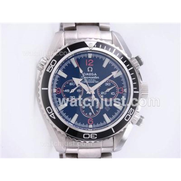 Omega Seamaster Planet Ocean Automatic with Black Dial Same Chassis As 7750-High Quality