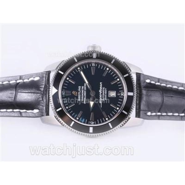 Breitling Super Ocean Heritage Swiss ETA 2824 Movement with Black Dial-ULTIMATE Version