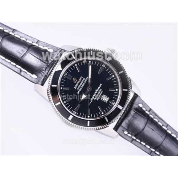 Breitling Super Ocean Heritage Swiss ETA 2824 Movement with Black Dial-ULTIMATE Version