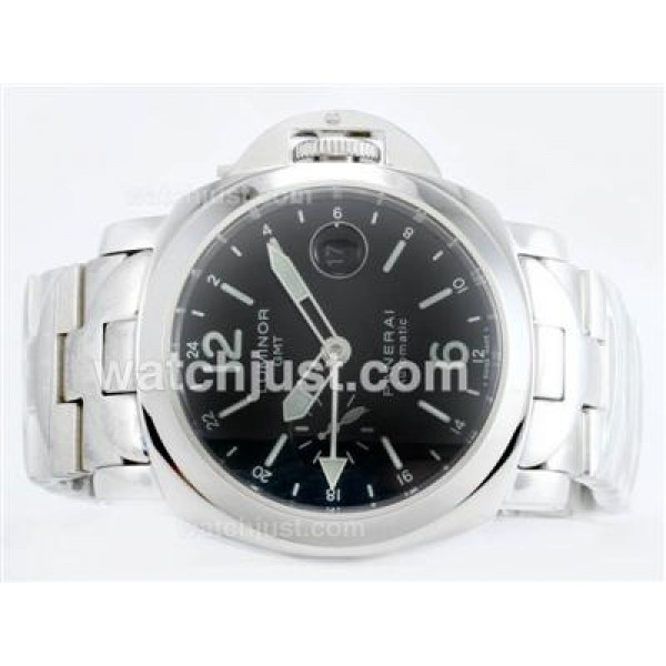 Panerai PAM088 Luminor Working GMT With Swiss Valjoux 7750 Movement S/S