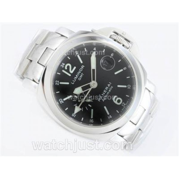 Panerai PAM088 Luminor Working GMT With Swiss Valjoux 7750 Movement S/S