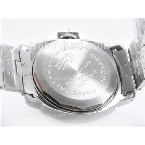 Panerai PAM088 Luminor Working GMT With Swiss Valjoux 7750 Movement S/S