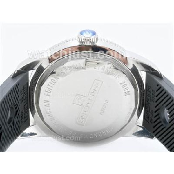 Breitling Super Ocean Heritage Swiss ETA 2824 Movement Blue Dial With Rubber Strap-ULTIMATE Version
