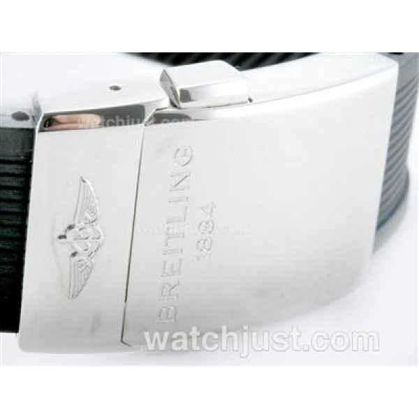 Breitling Super Ocean Heritage Swiss ETA 2824 Movement Blue Dial With Rubber Strap-ULTIMATE Version