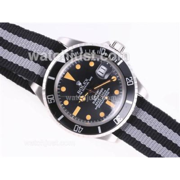 Rolex Submariner Automatic Vintage with Nylon Strap-Cartier Special Edition