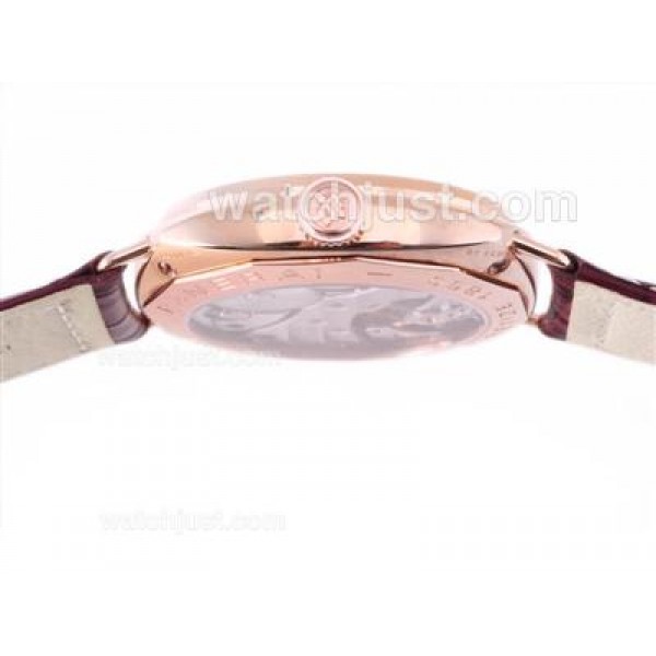 Panerai Radiomir Black Seal With Swiss ETA Unitas 6497 Swan Neck Movement-18K Rose Gold Case