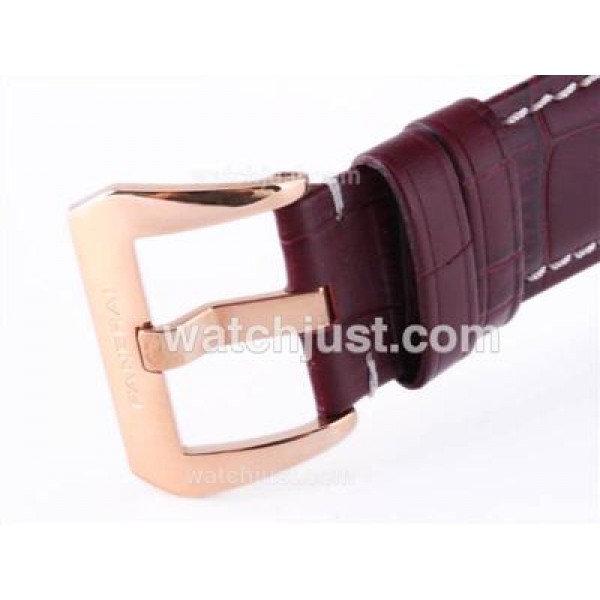 Panerai Radiomir Black Seal With Swiss ETA Unitas 6497 Swan Neck Movement-18K Rose Gold Case