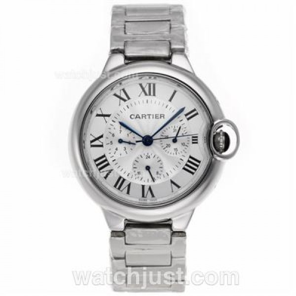 Cartier Ballon Bleu de Cartier Automatic with White Dial