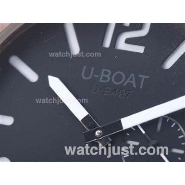 U-Boat Italo Fontana U-B497 Automatic Rose Gold Case With White Marking