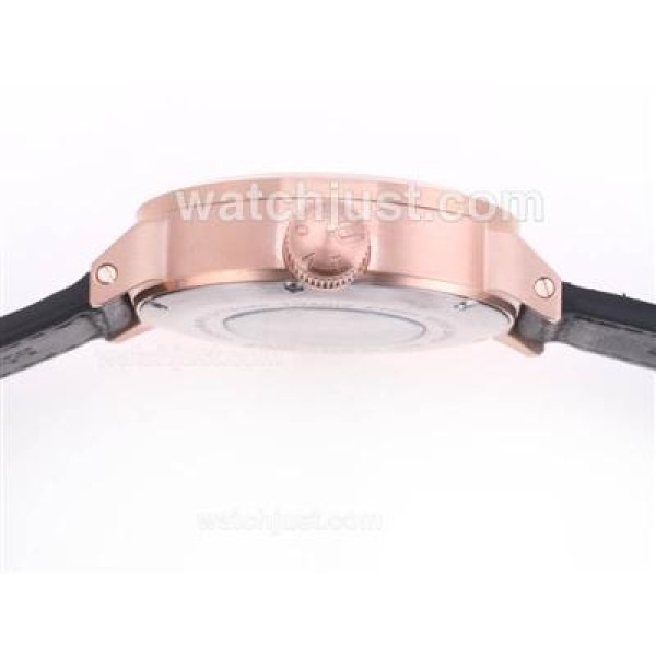 U-Boat Italo Fontana U-B497 Automatic Rose Gold Case With Yellow Marking