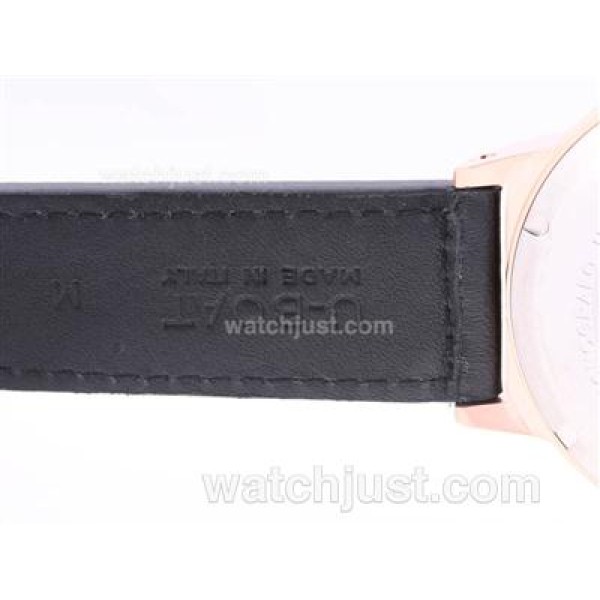 U-Boat Italo Fontana U-B497 Automatic Rose Gold Case With Yellow Marking