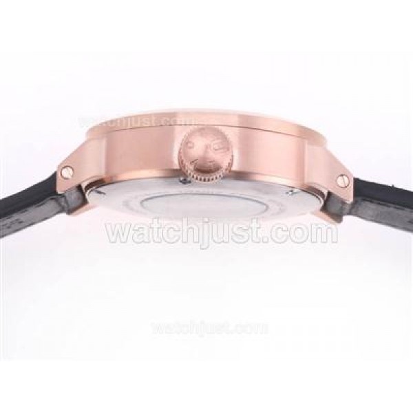 U-Boat Italo Fontana U-B497 Automatic Rose Gold Case With Orange Marking