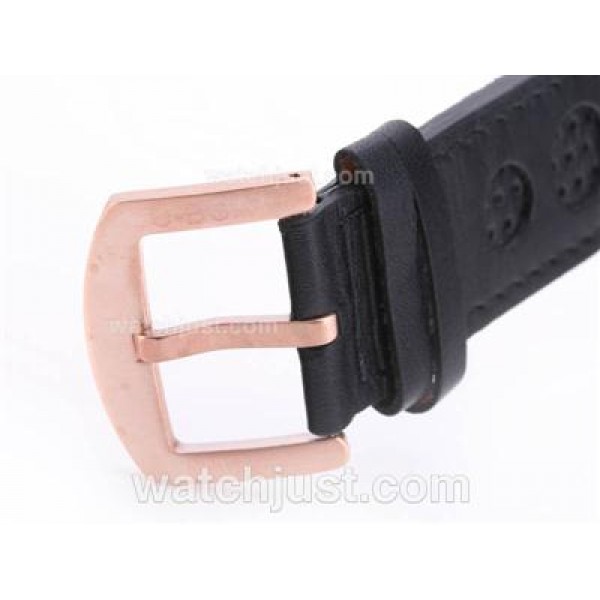 U-Boat Italo Fontana U-B497 Automatic Rose Gold Case With Orange Marking