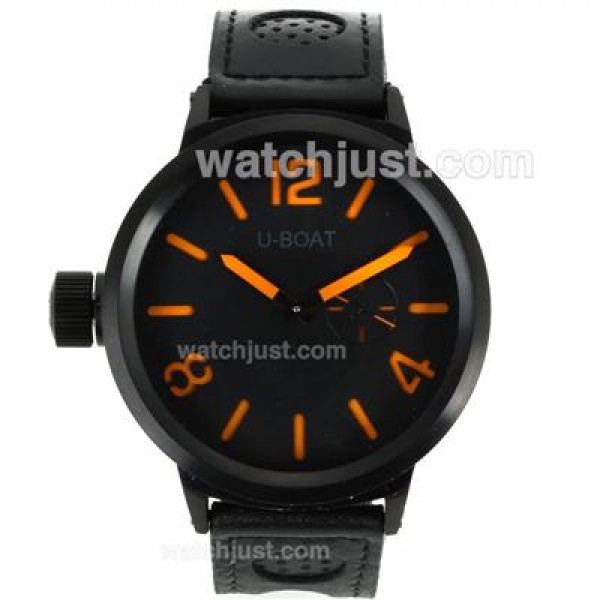 U-Boat Italo Fontana U-B497 Automatic PVD Case With Orange Marking
