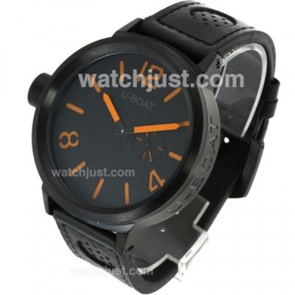 U-Boat Italo Fontana U-B497 Automatic PVD Case With Orange Marking