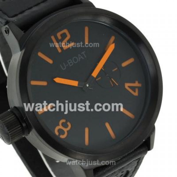U-Boat Italo Fontana U-B497 Automatic PVD Case With Orange Marking
