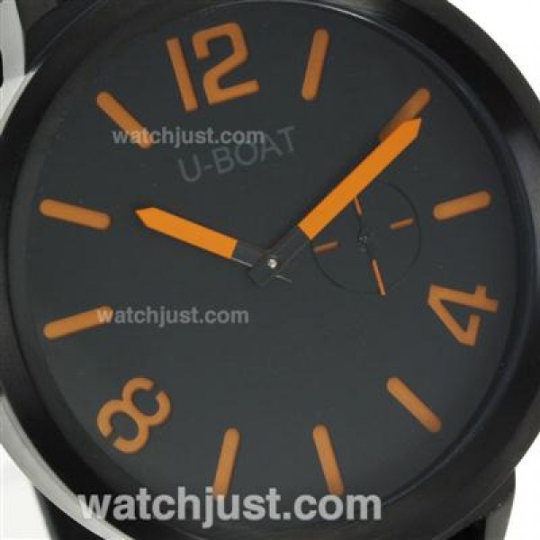 U-Boat Italo Fontana U-B497 Automatic PVD Case With Orange Marking