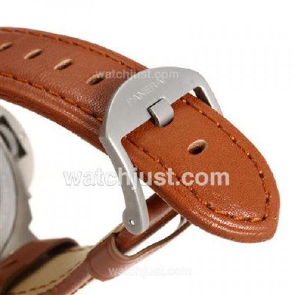 Panerai Luminor Base PAM112 Swiss ETA Unitas 6497 Movement Swan Neck-Full Titanium Case