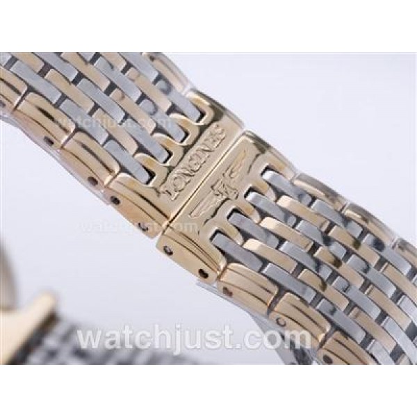 Longines La Grande Classique Two Tone With Swiss ETA Movement-Golden Dial