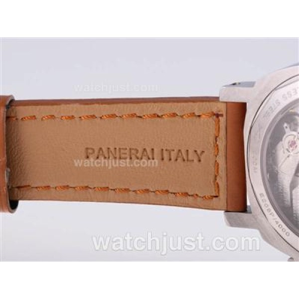 Panerai Luminor Marina Swiss ETA Unitas 6497 Movement with White Dial-AR Coating