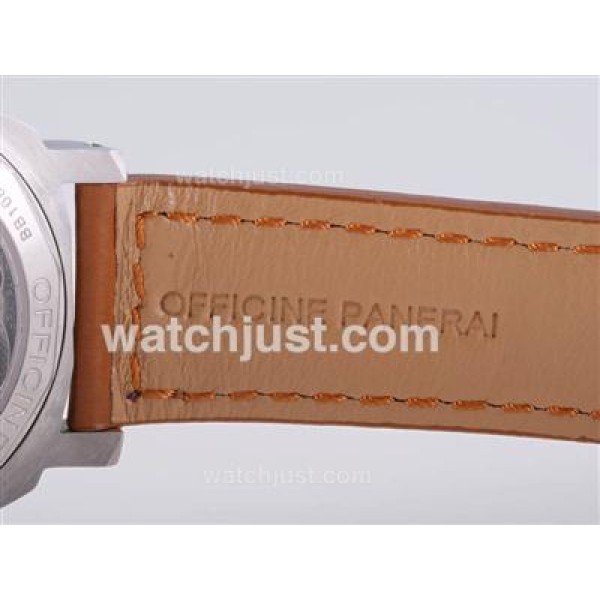 Panerai Luminor Marina Swiss ETA Unitas 6497 Movement with White Dial-AR Coating